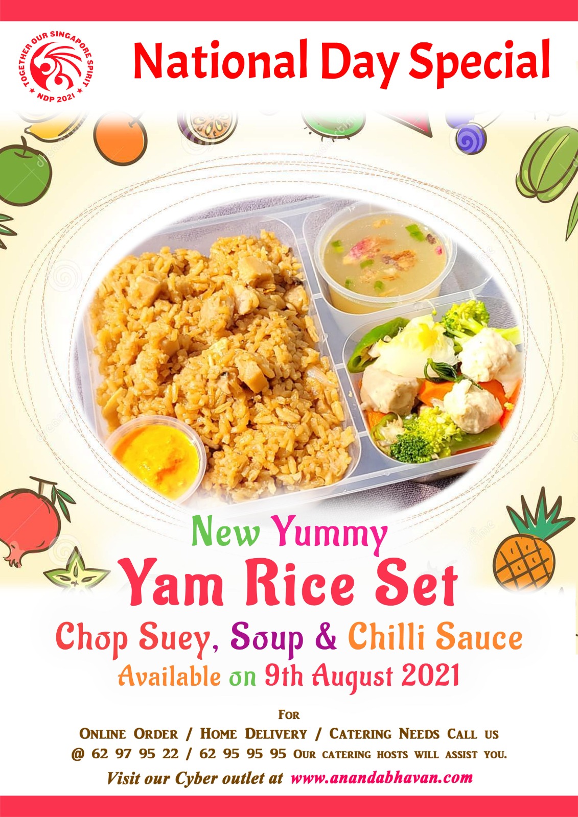 Yam Rice Set Yam Rice Set